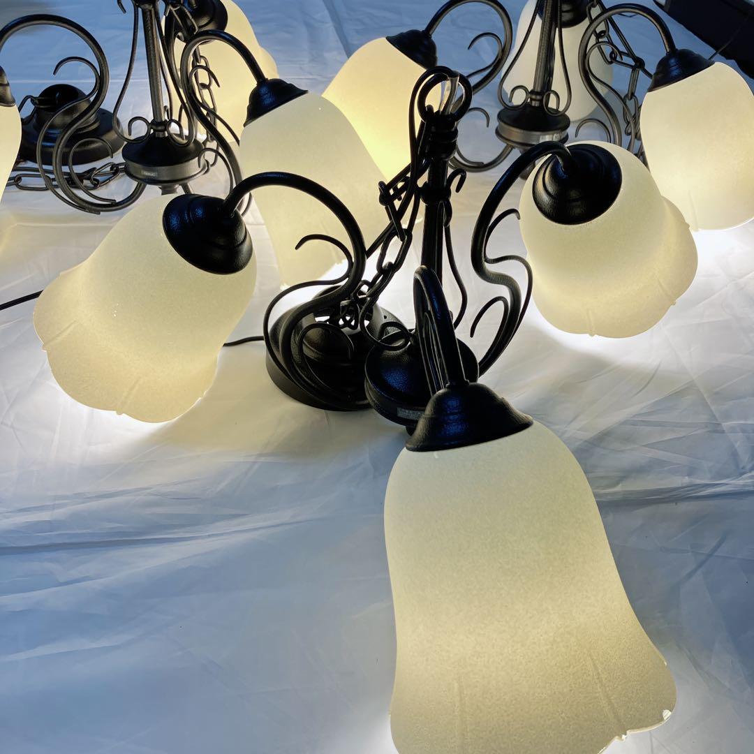 【12年製】オーデリック♡フラワーライト♡シャンデリア♡クラシックスタイル