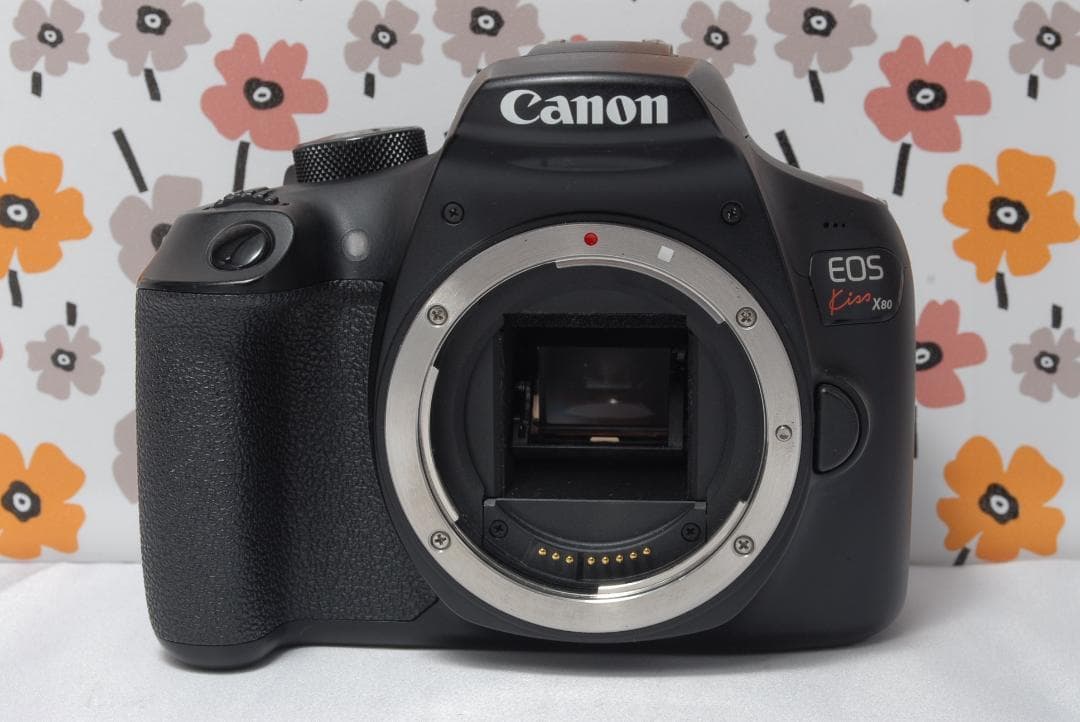 ❤Canon Kiss X80❤Wi-Fi搭載❤美品❤カメラバック付き❤簡単操作