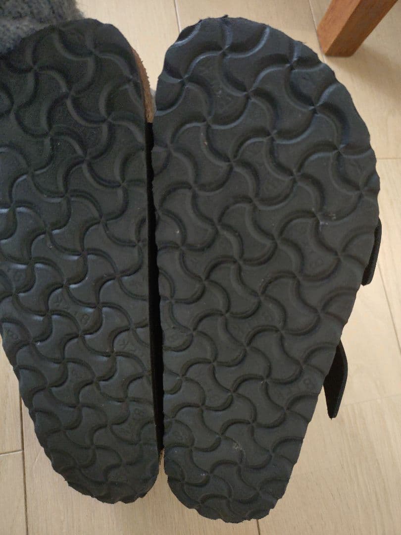 BIRKENSTOCKアリゾナエナメルゴールドバックル36 23