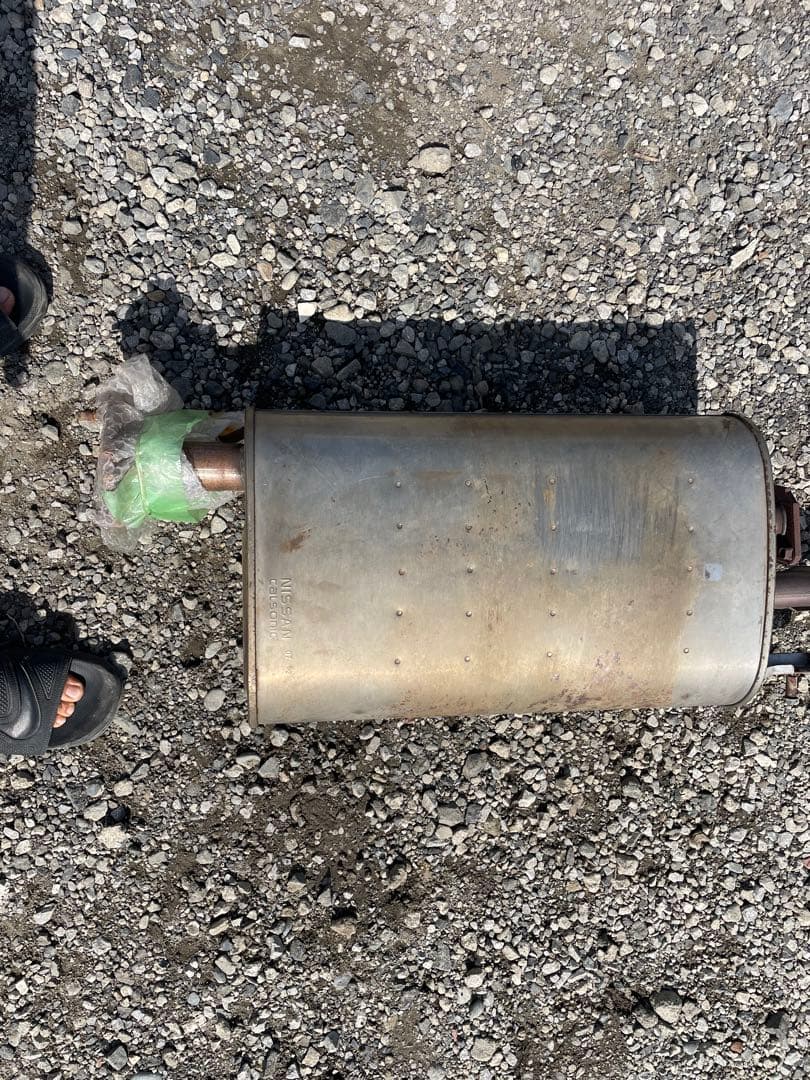 E51エルグランド 日産純正マフラー フランジ付き