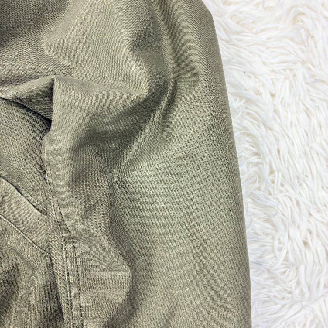 アルファインダストリーズ　ベトジャン　MA-1　スカジャン　刺繍ロゴ　L　カーキ