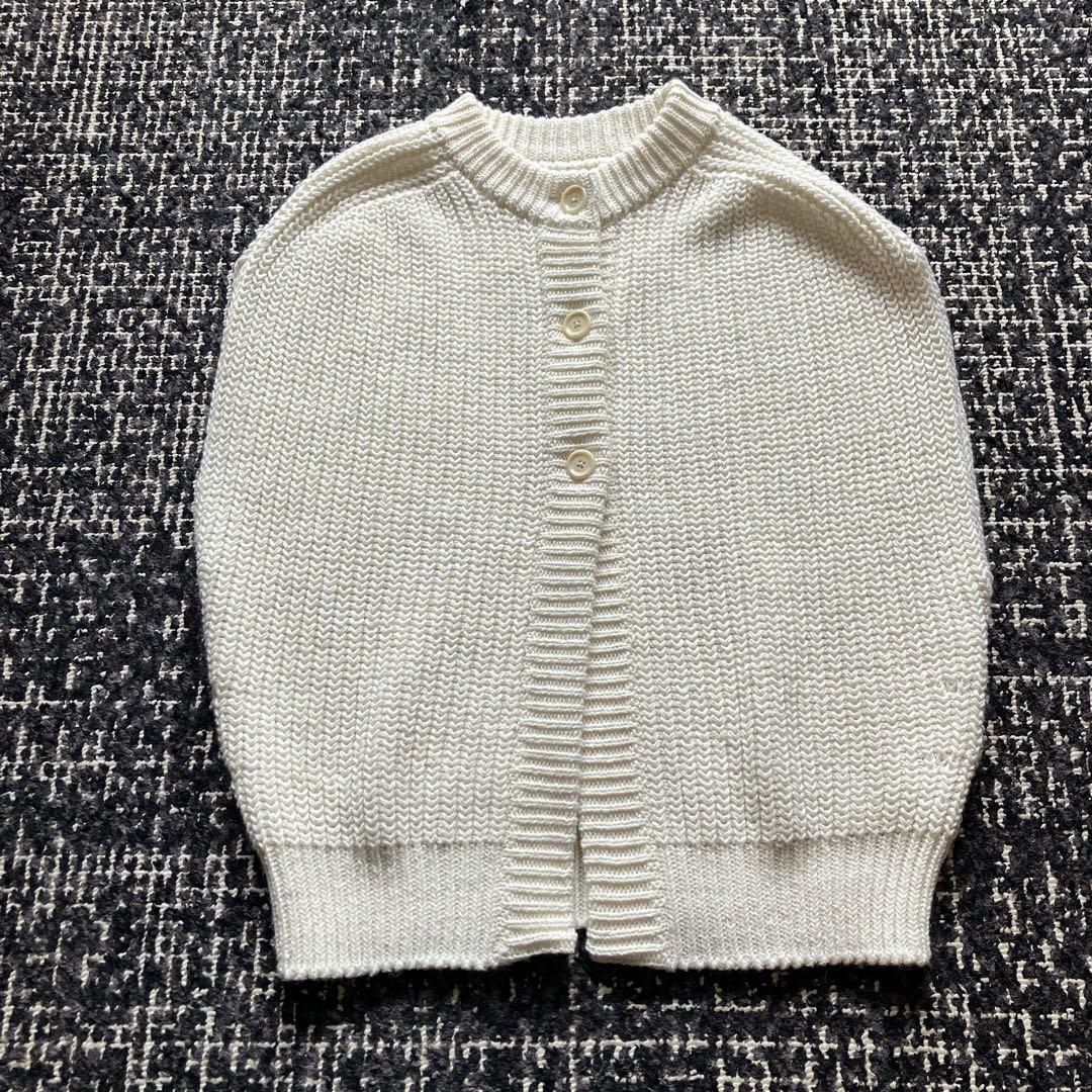 PRISTINEプリスティン ホワイト 2wayニットベスト