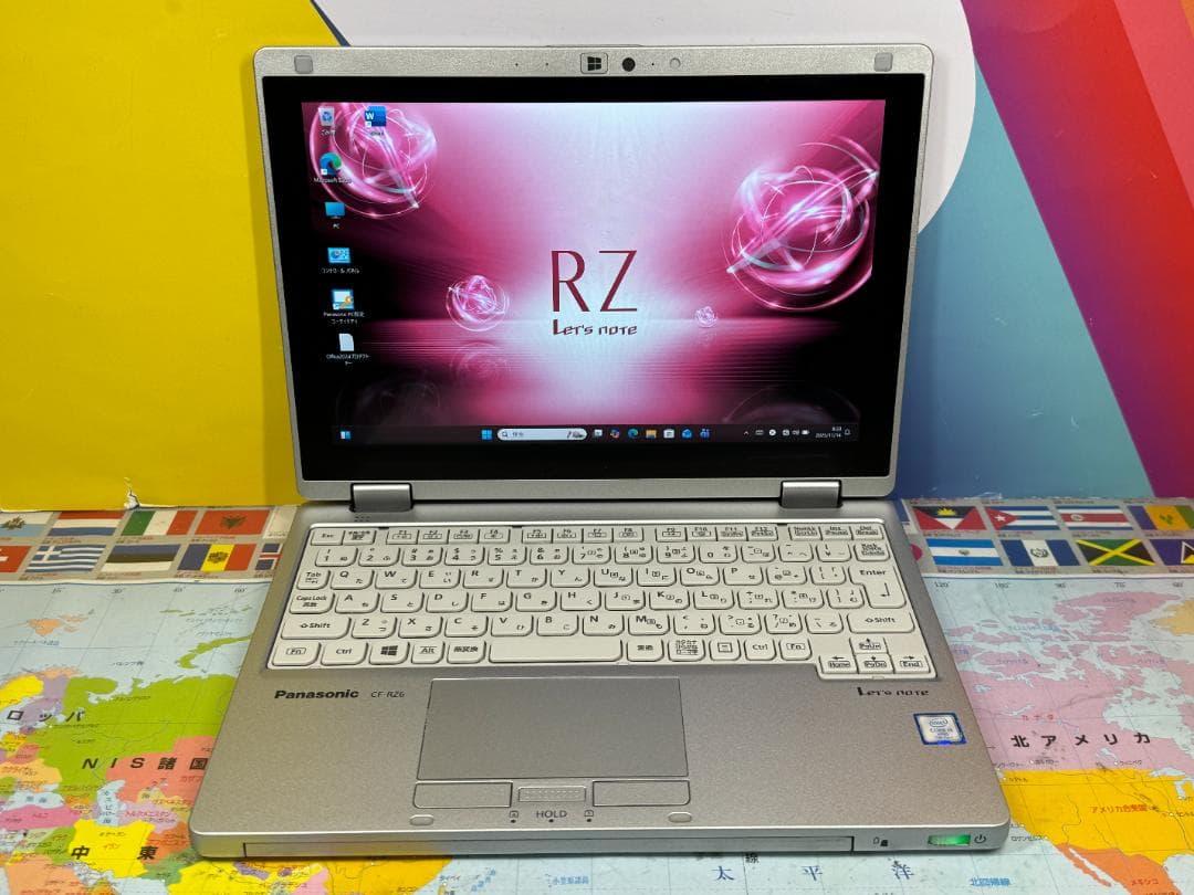 パナソニック CF-RZ6 10.1型 タブレット 超軽量 Office2024