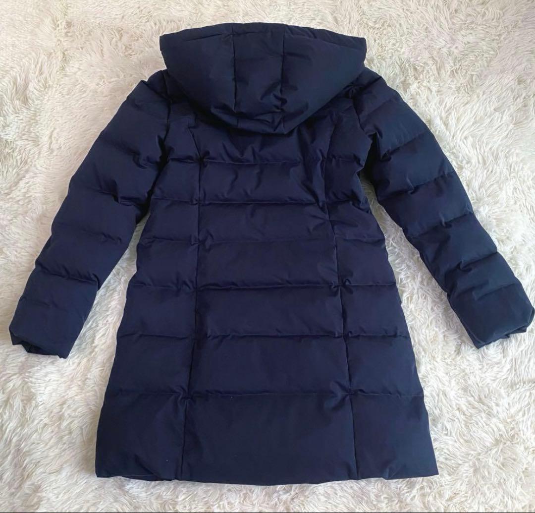 Demi-Luxe BEAMS ダウンコート 河田フェザー ネイビー 40 L