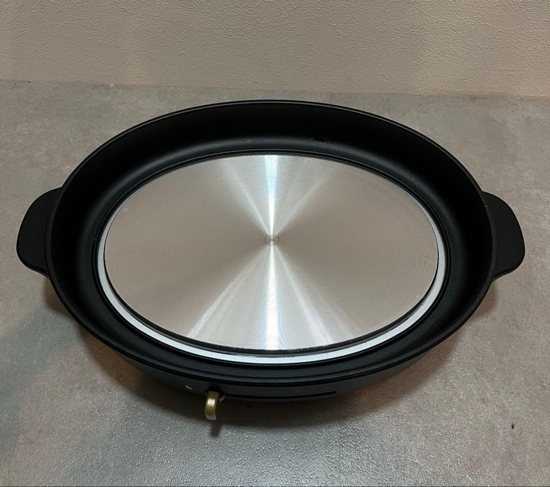 BRUNO オーバルホットプレート ブラック