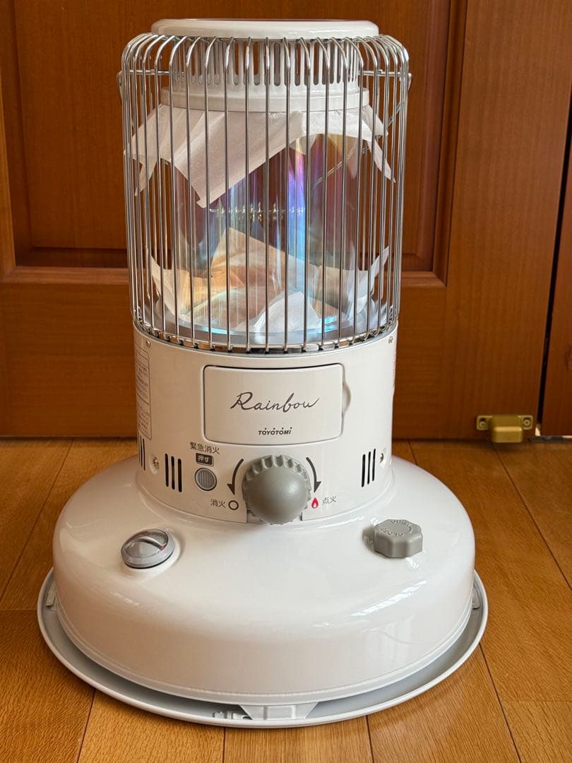 【新品未使用品】RB-25N レインボーストーブ ホワイト