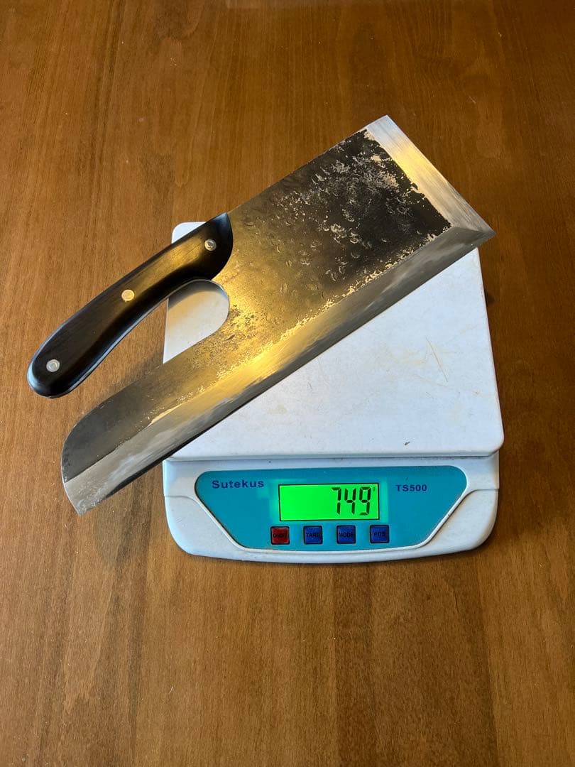 蕎麦包丁　銘:貞道