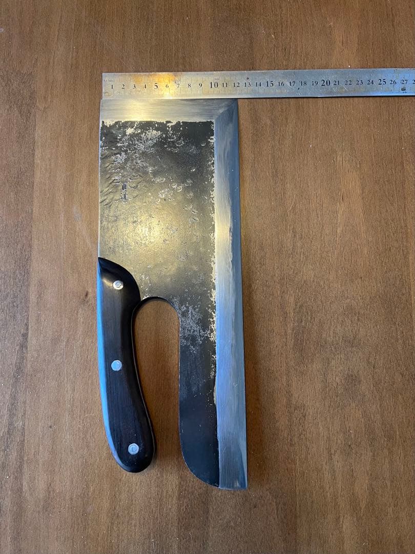 蕎麦包丁　銘:貞道