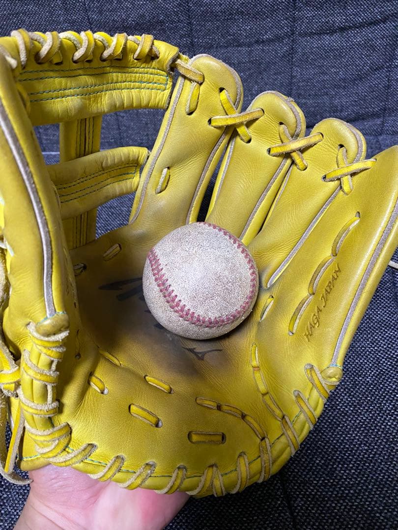 Mizuno 硬式グローブ 右投げ用　菊池モデル　ダイバーシティブルー　限定品