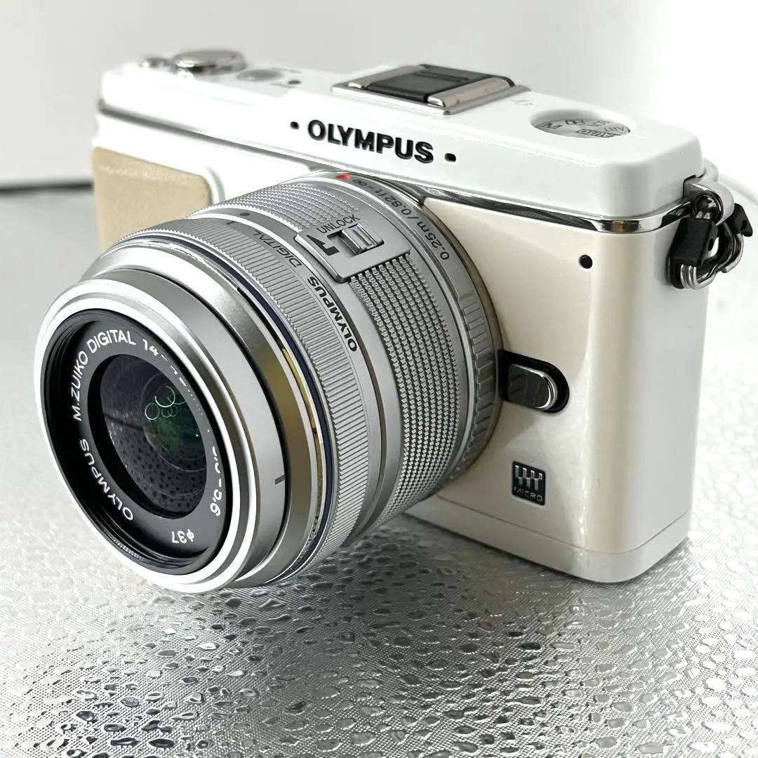 Olympus オリンパス E-P1 14-42mmレンズセット 箱付き 付属品