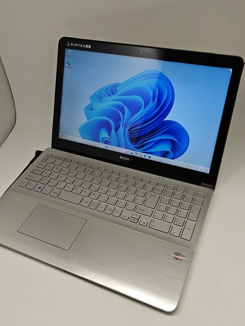 【SONY】高性能 Core i7/新品SSD256GB ノートパソコン F7