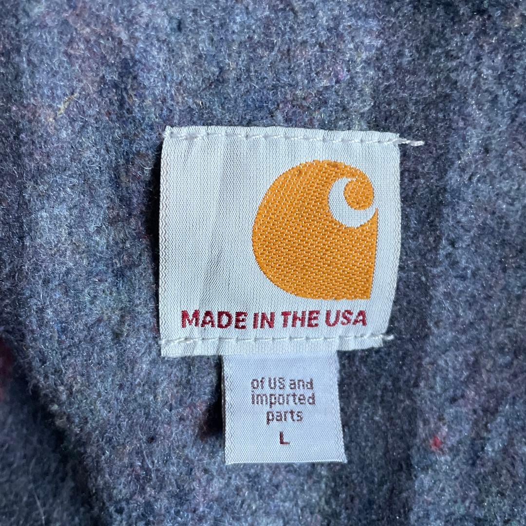 Carhartt ブラック ジップアップジャケット値下げやってます