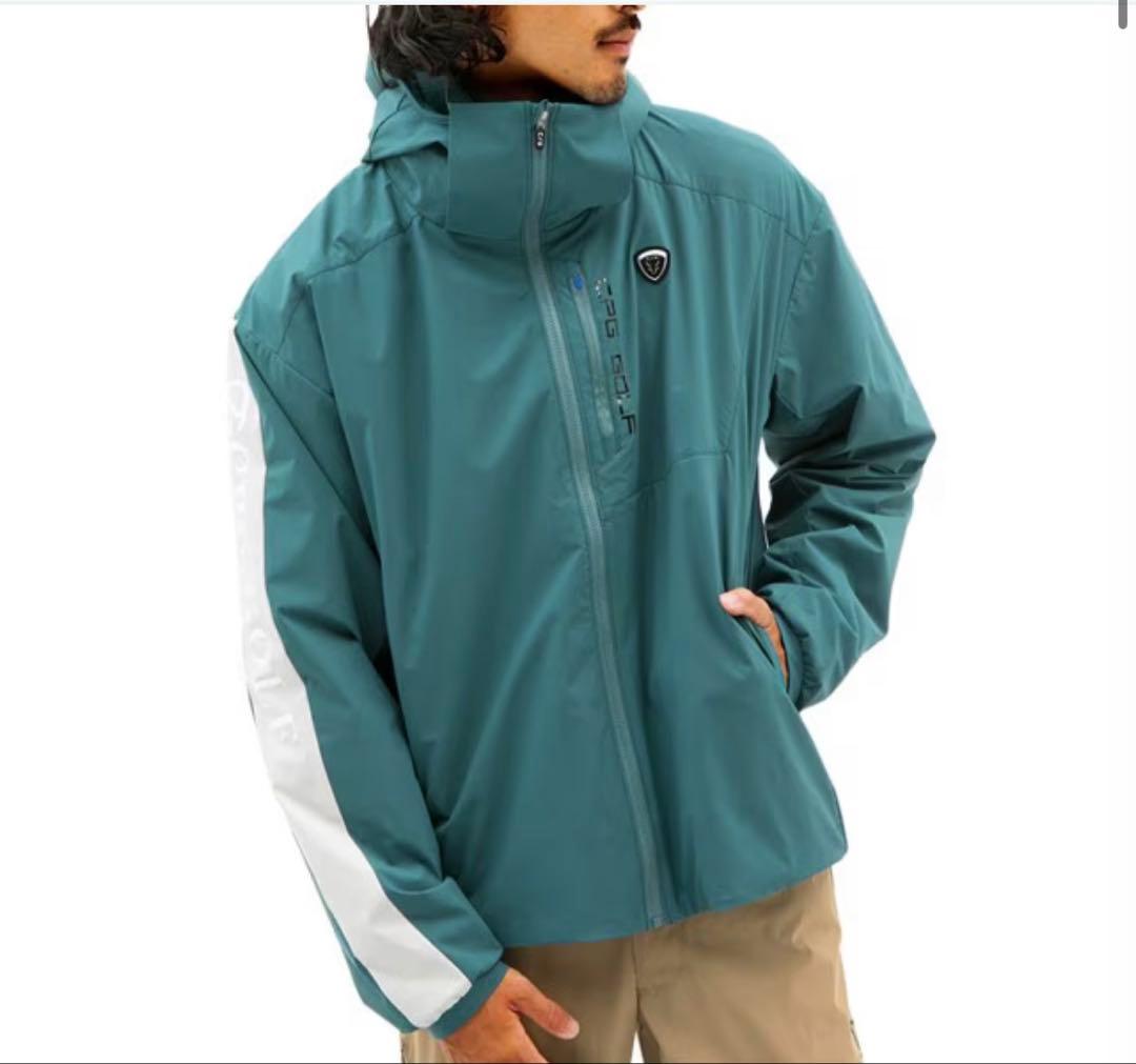 極美品 CPG GOLF シーピージーゴルフウィンドジャケット ブルゾン 秋冬