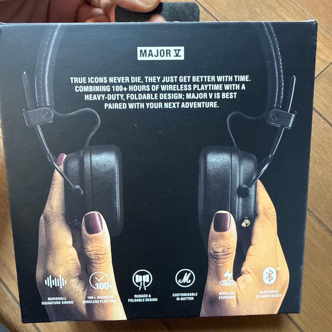 Marshall Major V ワイヤレスヘッドホン 新品