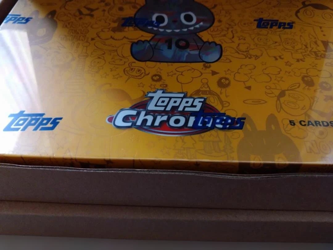 Topps Chrome 10周年記念ボックス ラブブ labubu 2box