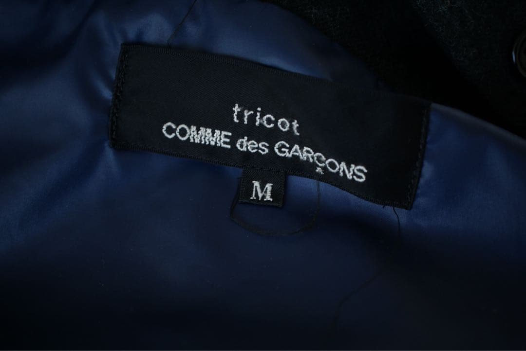 tricot conme des garcons ダウンジャケット ウール