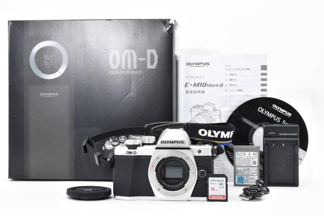 ★シャッター数1396回★ オリンパス OM-D E-M10 MarkⅡ ボディ