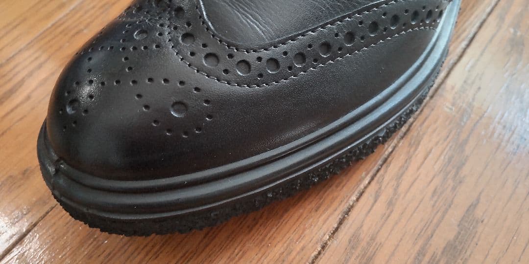 ecco エコー 黒レースアップブーツ サイドファスナー付き 23.5cm