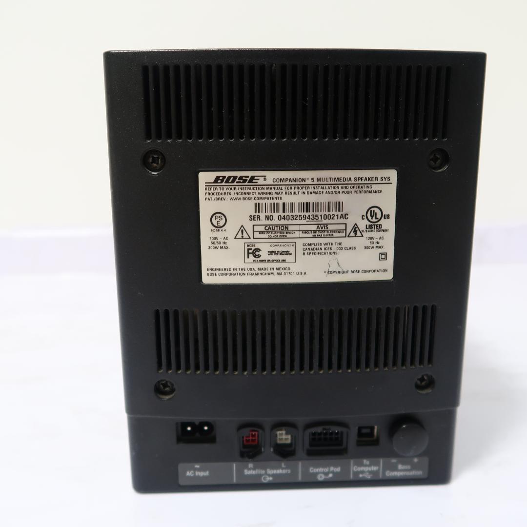 BOSE COMPANION 5 スピーカーシステム