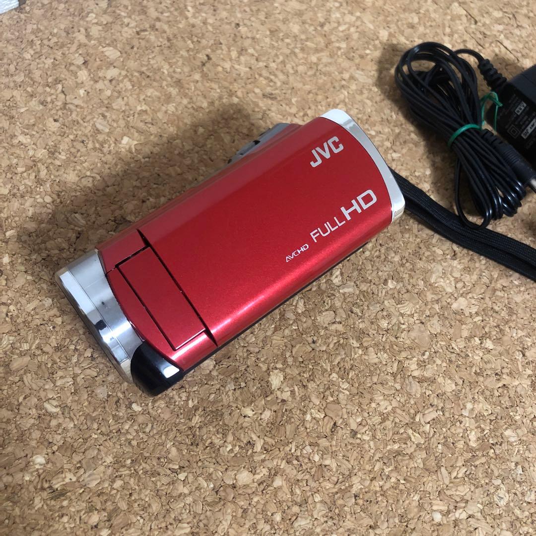 JVC ビデオカメラ GZ-E750-R
