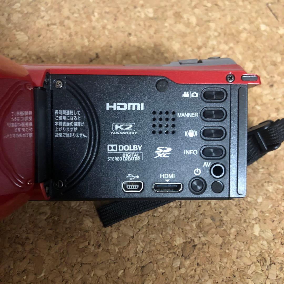 JVC ビデオカメラ GZ-E750-R