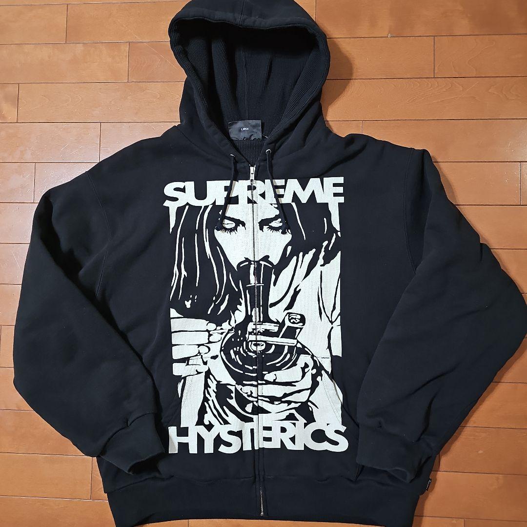 トップス Supreme x HYSTERIC GLAMOUR Zip Hooded L