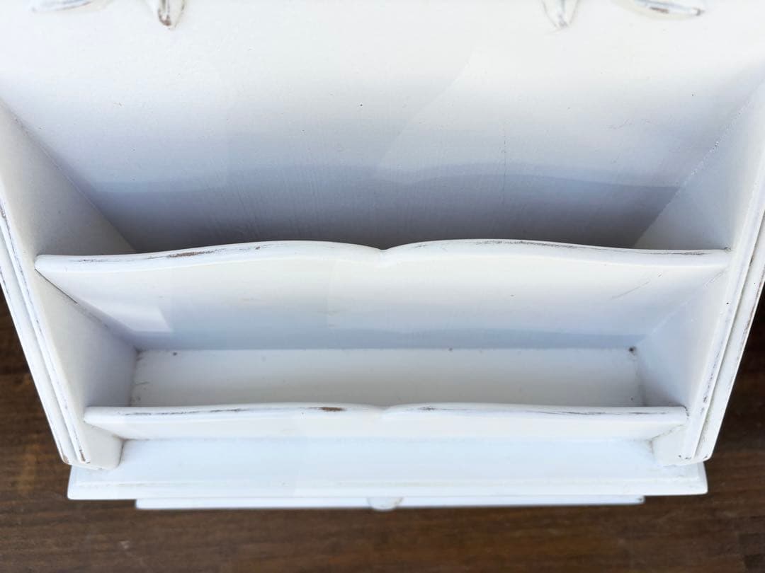 カントリーコーナー 木製 レターラック アンティーク調