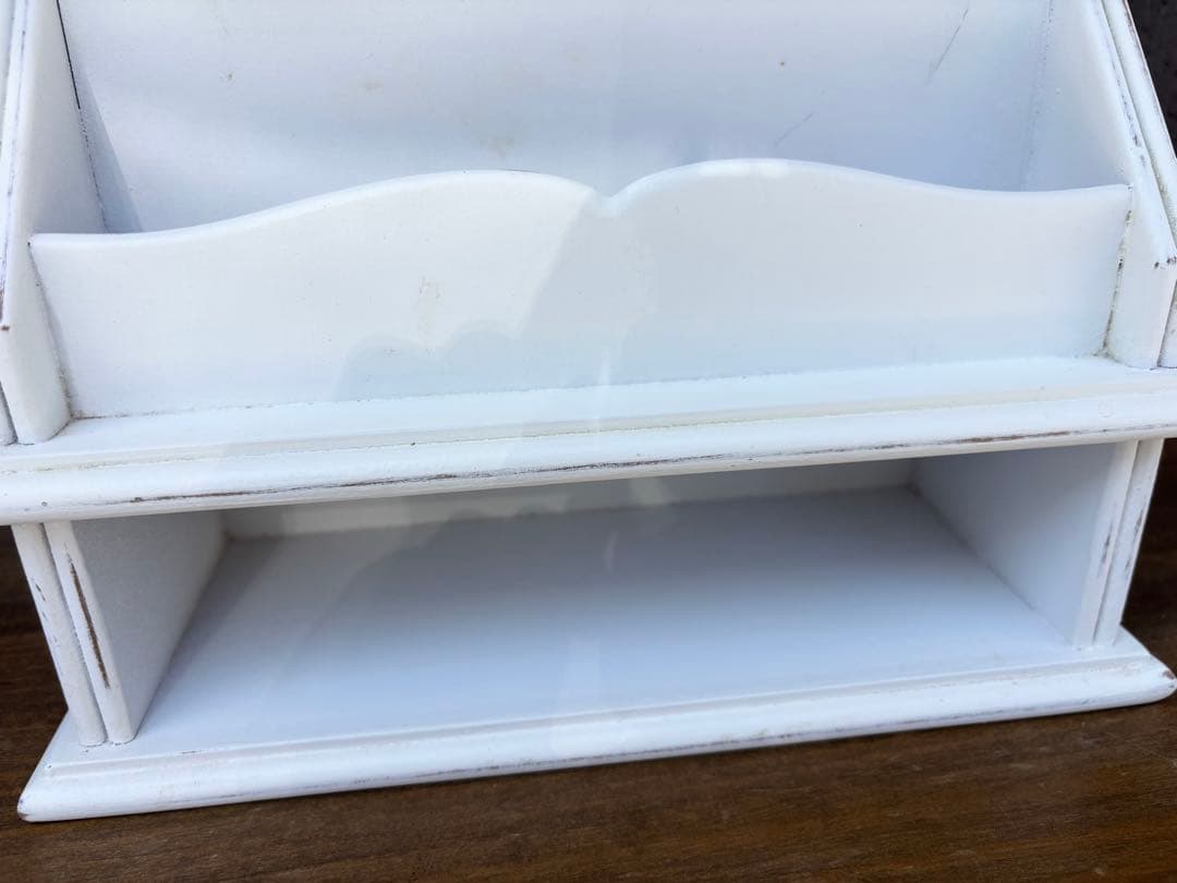 カントリーコーナー 木製 レターラック アンティーク調