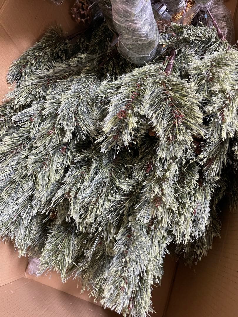 210cm クリスマスツリー　ヌードクリスマスツリー