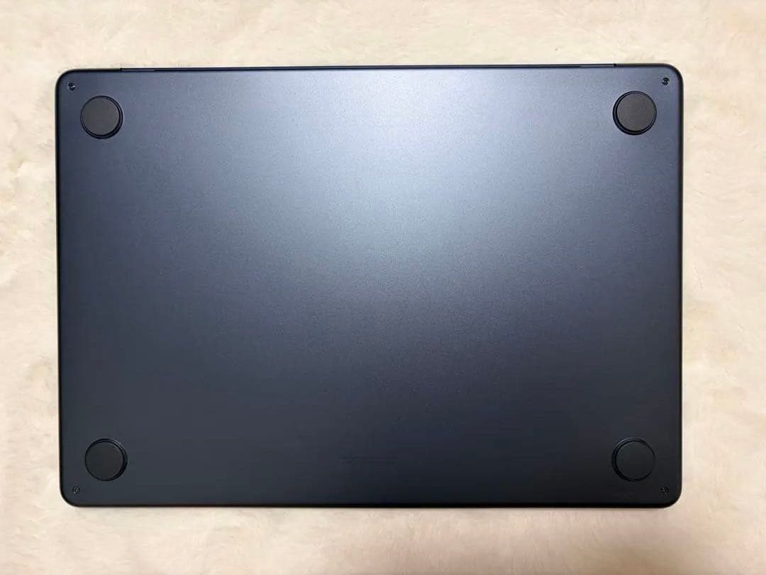 充放電回数6回　macbook air m4 13インチ　ミッドナイト