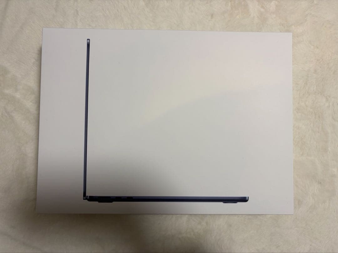 充放電回数6回　macbook air m4 13インチ　ミッドナイト