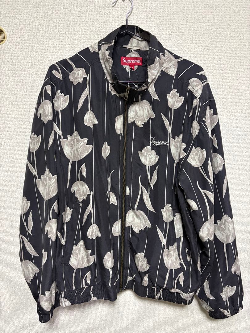 ジャケット・アウター Supreme floral silk track jacket M