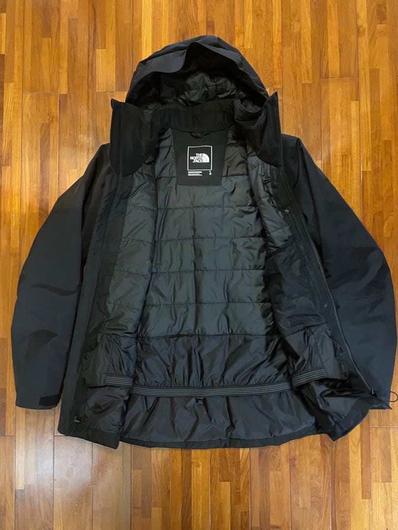 ⭐️【US限定】⭐️ノースフェイス マウンテンジャケットパーカー ブラック Lサイズ