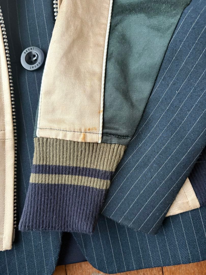 Sacai 19ss Dr.woo ドッキング スカジャン サイズ1