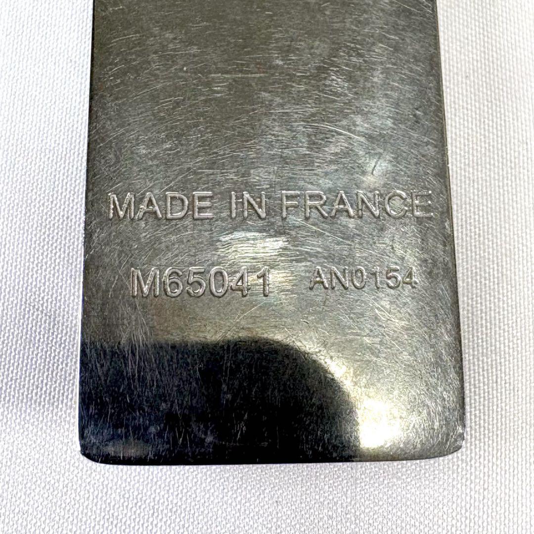 ルイヴィトン　LOUIS VUITTON マネークリップ　シャンゼリゼ　シルバー