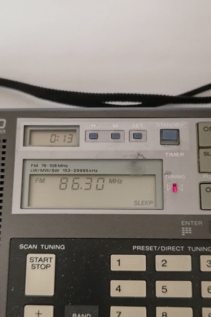 SONY ICF-7600D ポータブルラジオ