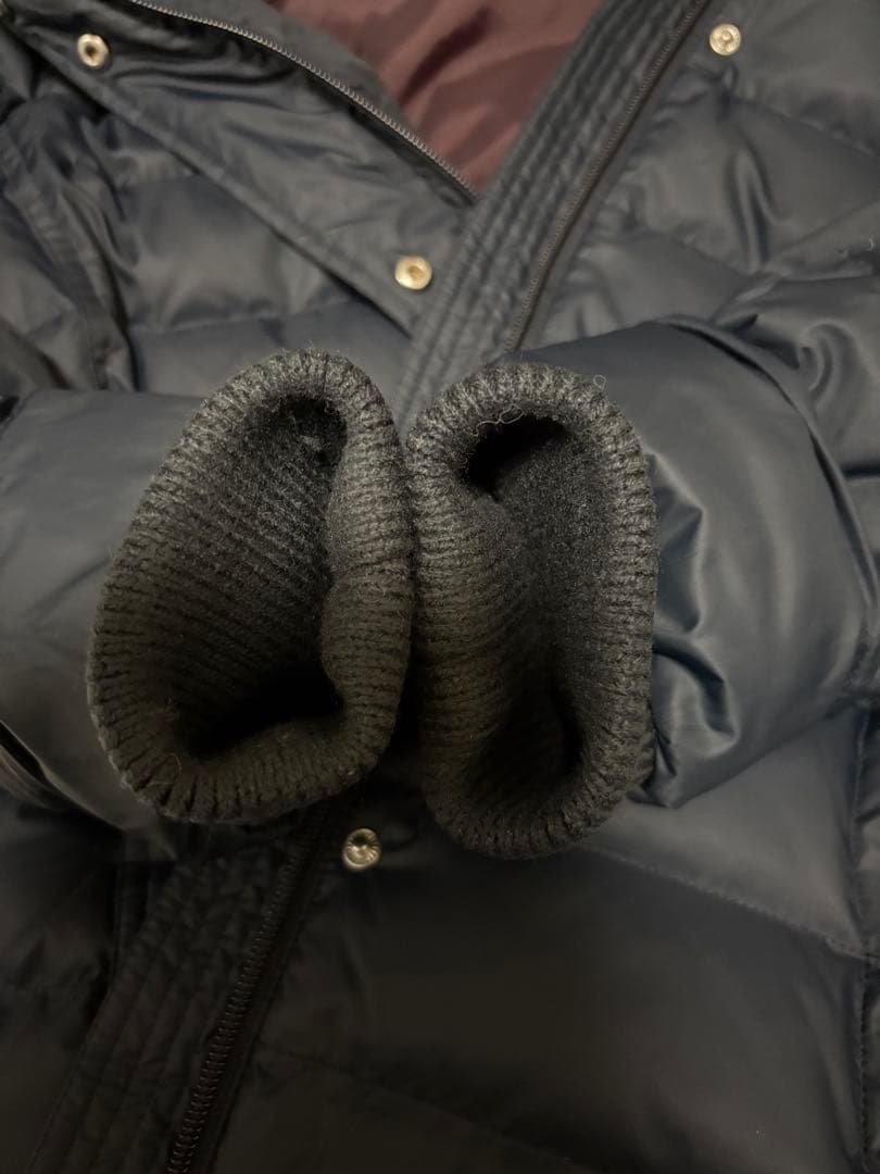 美品  ファーフードロングダウンコート土日限定価格