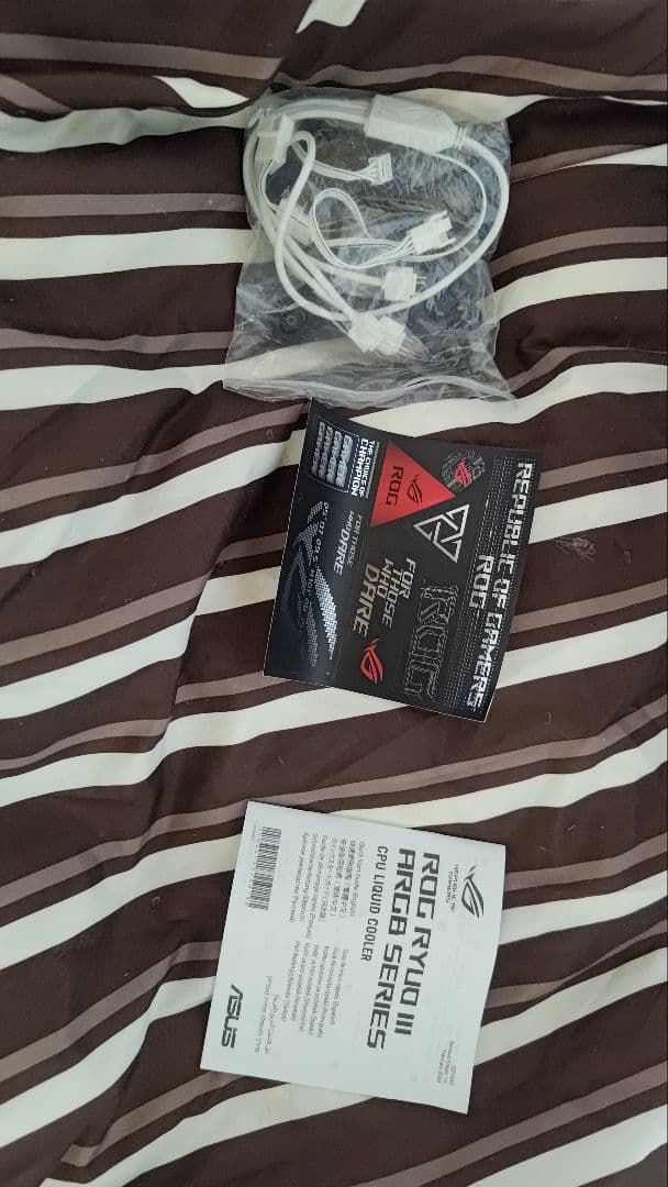 PC用ファン・クーラー ASUS ROG RYUO III 360 ARGB