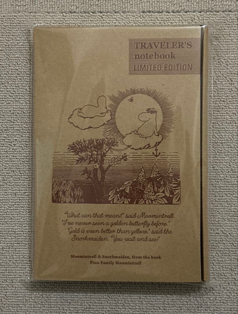 新品未開封 ムーミン トラベラーズノートブック