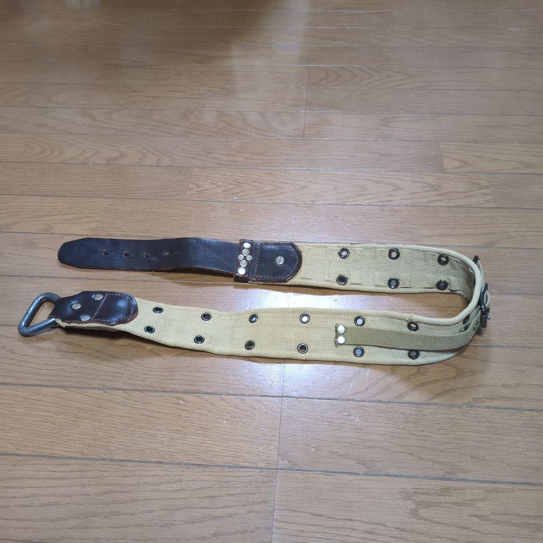 RRL キャンバス＆レザーベルト 30インチ