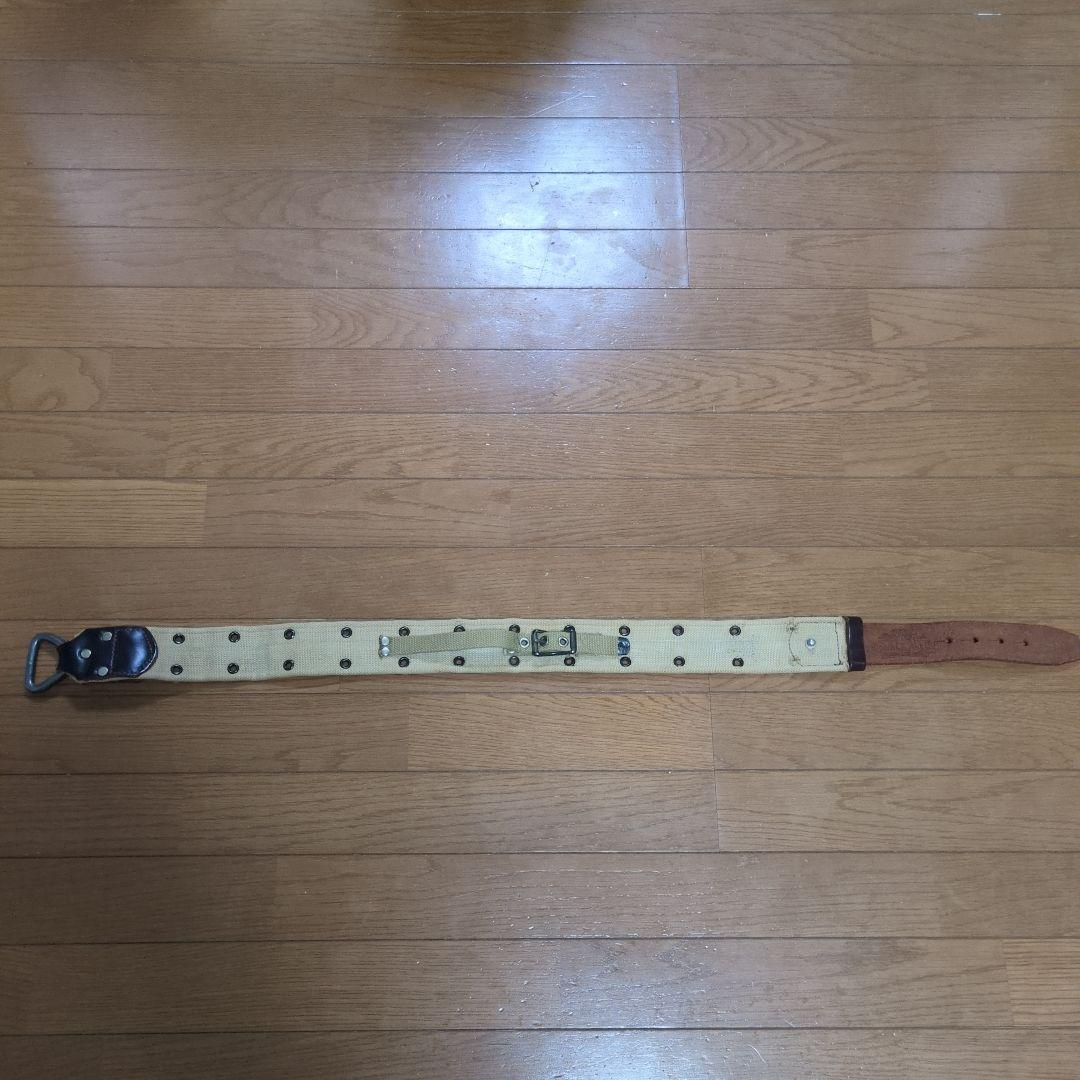 RRL キャンバス＆レザーベルト 30インチ