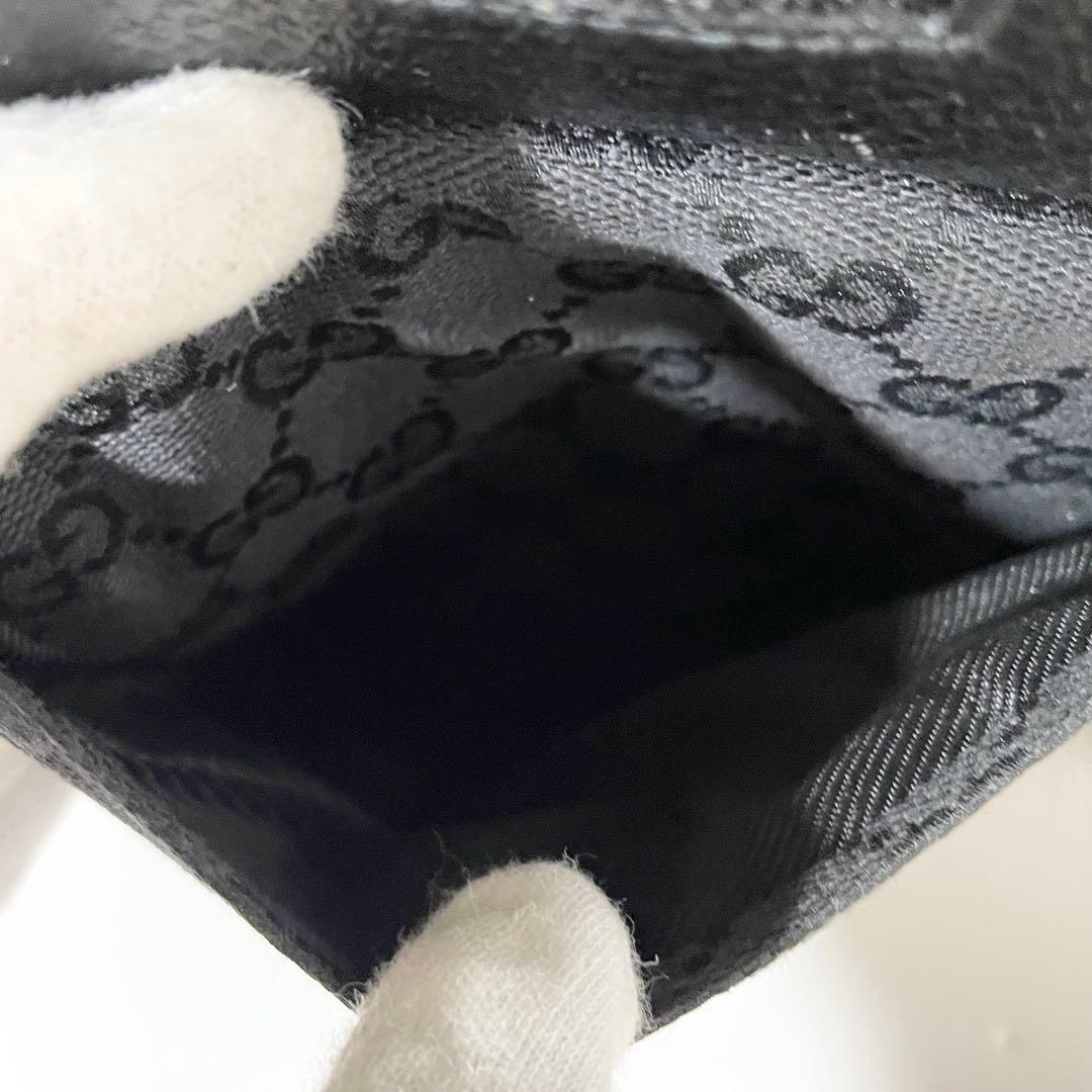 【美品】GUCCI グッチ ウエストポーチ ボディバッグ GGキャンバス×レザー