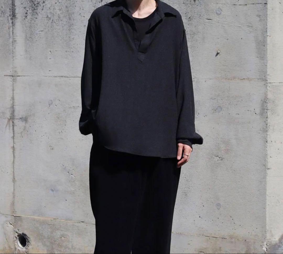 A.PRESSE 25AW Wool Skipper Shirt サイズ３