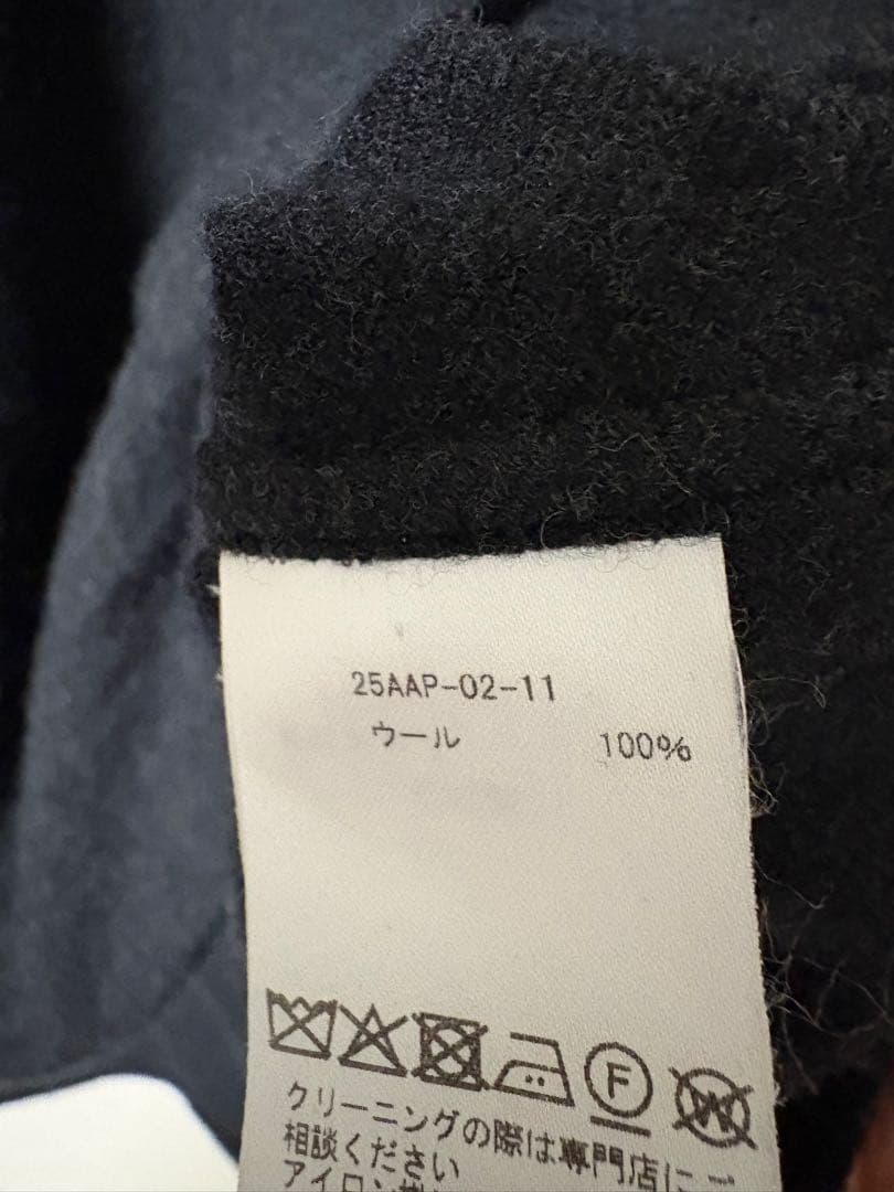 A.PRESSE 25AW Wool Skipper Shirt サイズ３