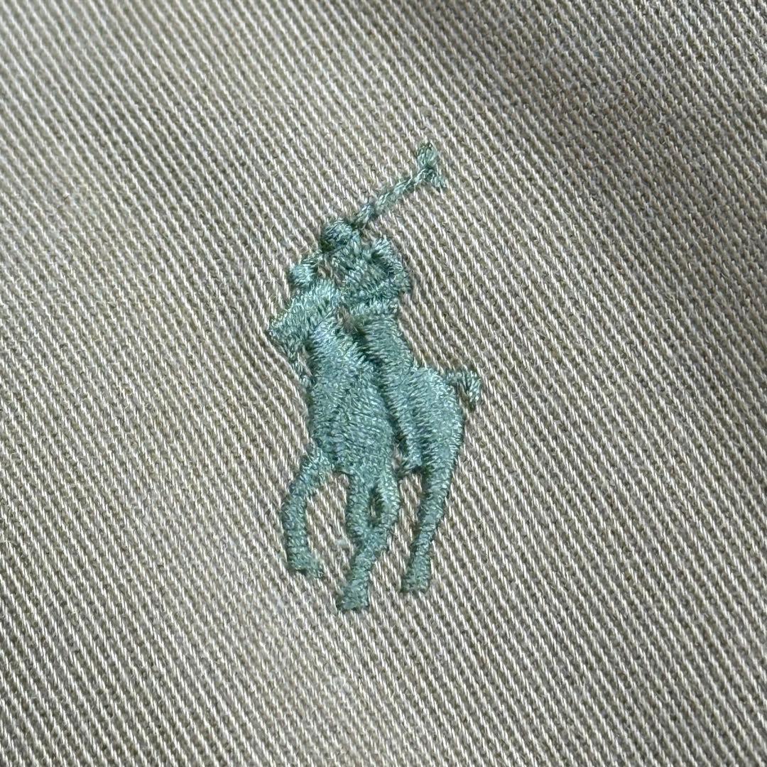 希少 ポロラルフローレン スイングトップ ベージュ XL 裏地チェック ポニー