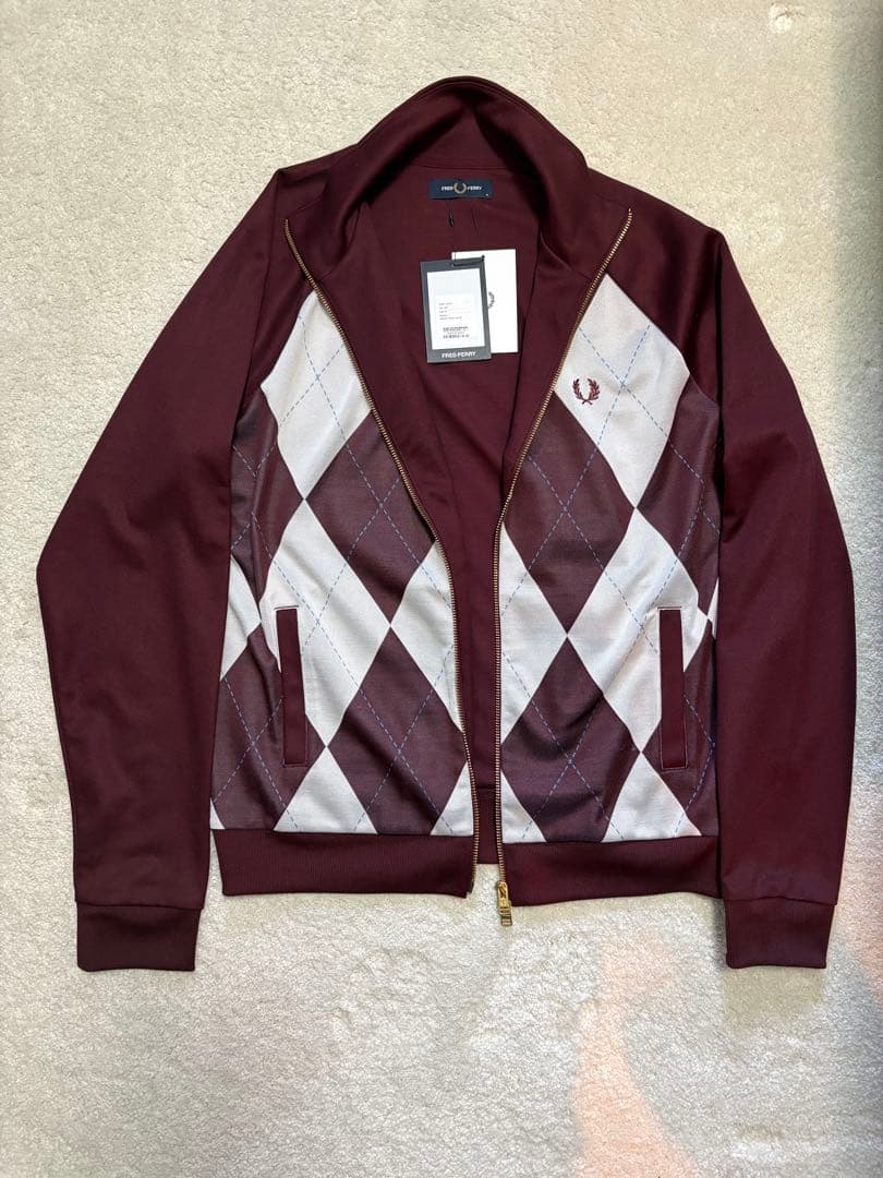 ARGYLE TRACK JACKET 【タグ付き】
