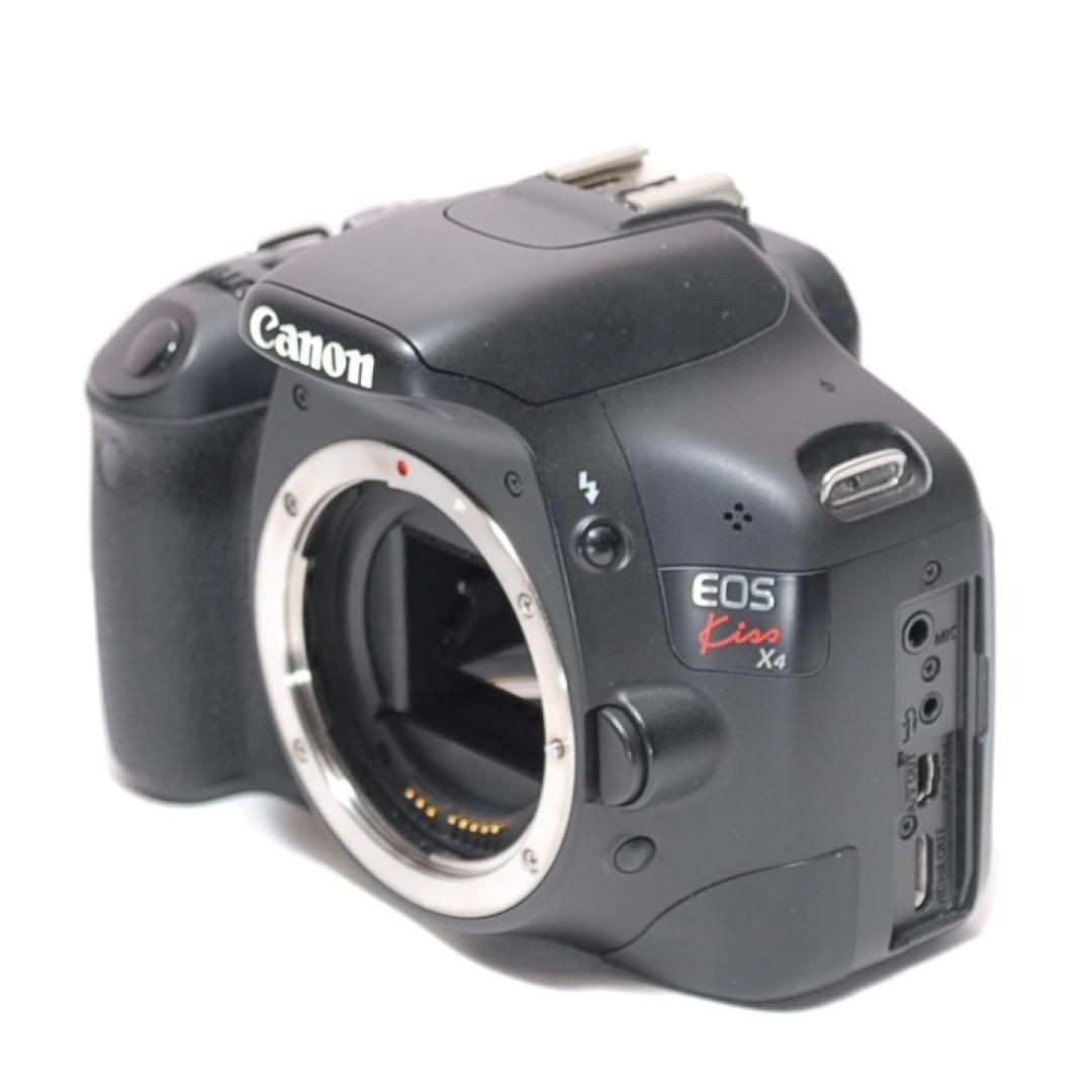 簡単操作✨Canon Kiss X4✨シングルレンズ✨手振れ補正付き✨動画撮影