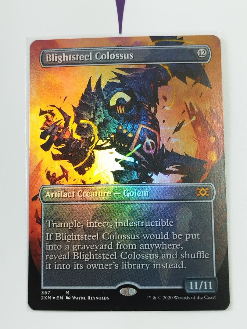 Blightsteel Colossus 荒廃鋼の巨像 ボーダーレス foil