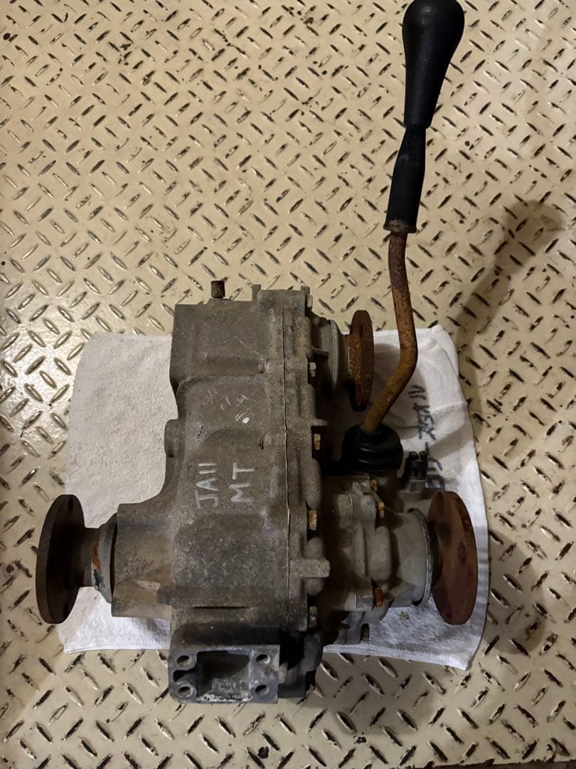 ジムニートランスファー　純正ギア比　ja11MT