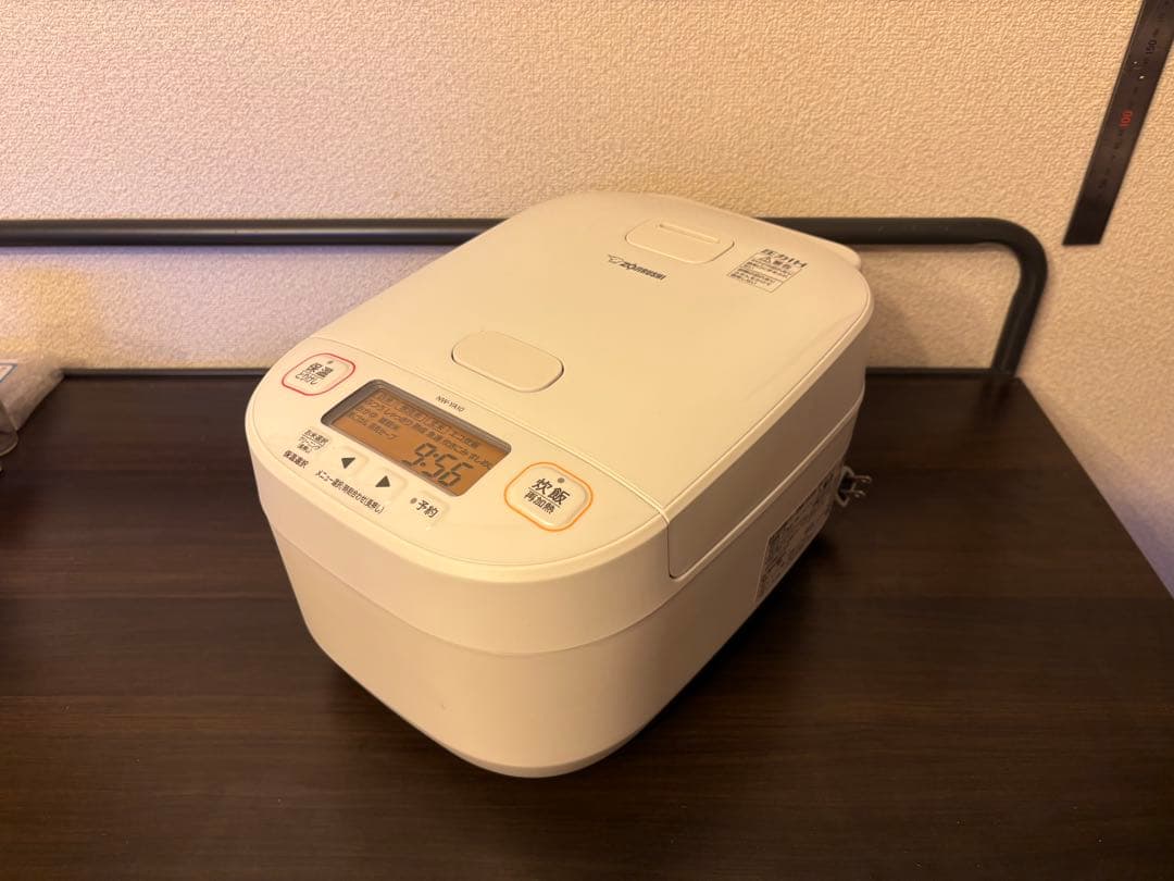 【1度のみ使用】象印 炊飯器 NW-YA10 ホワイト